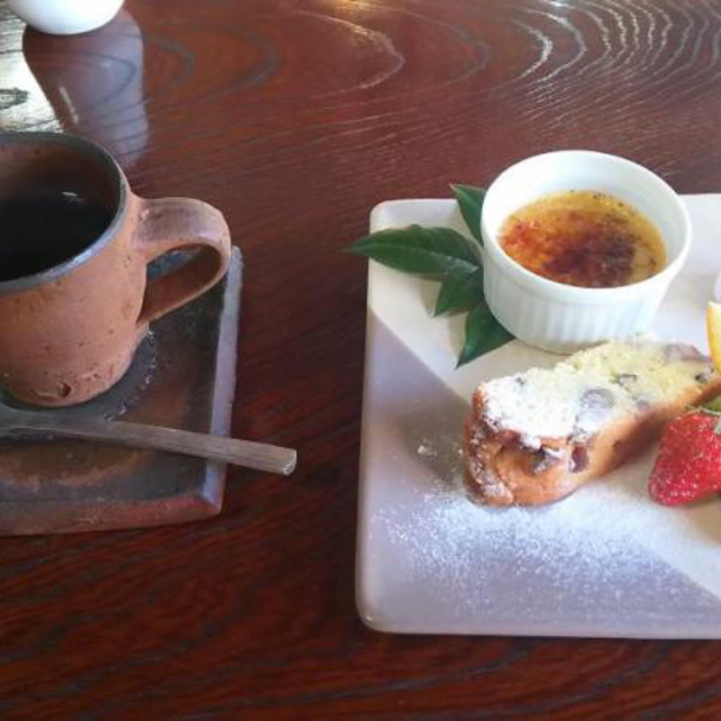 デザートセット(Cafe 客殿 （カフェ キャクデン）)