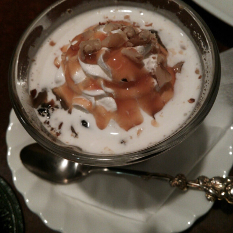 キャラメルソースのコーヒーゼリー(Cafe’ de Rhodanthe （カフェ ド ローダンセ）)