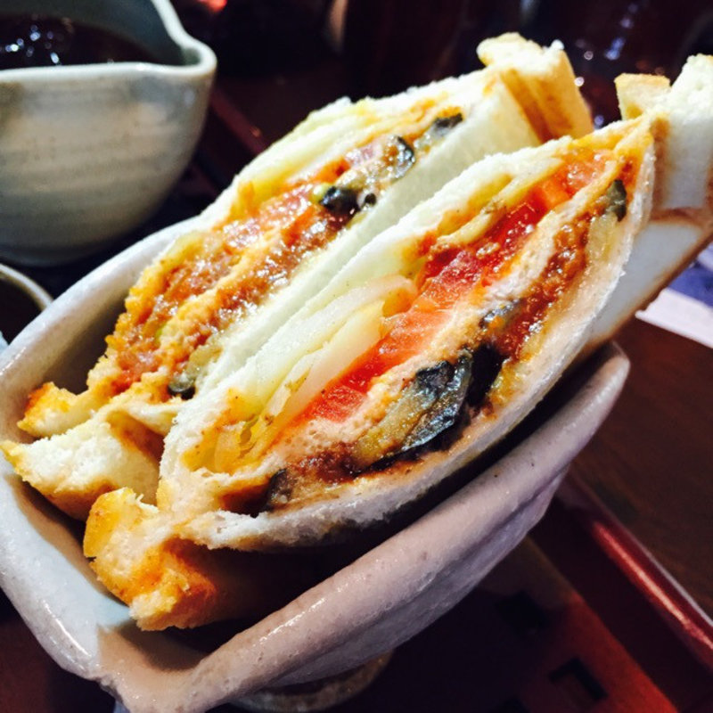 ホットサンド(うつわcafeと手作り雑貨の店 ゆう 大阪梅田店)