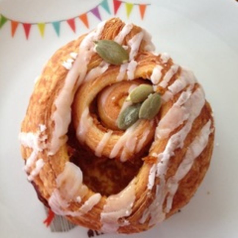 かぼちゃデニッシュ(DEAN & DELUCA カフェ丸の内)