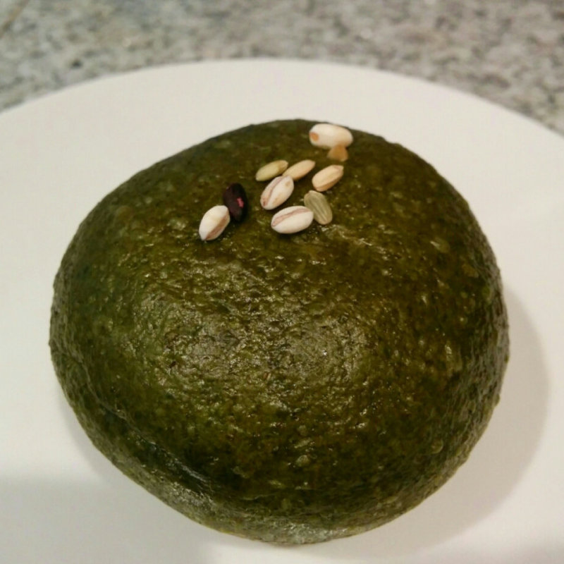 有機抹茶の粒あんぱん(ecomo Bakery YOKOHAMA MOTOMACHI)