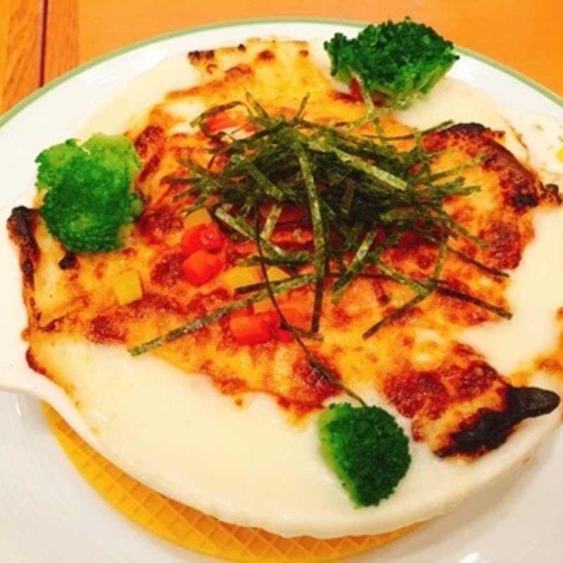 お餅と明太子のライスグラタン(EggEggキッチン イオンレイクタウン店)