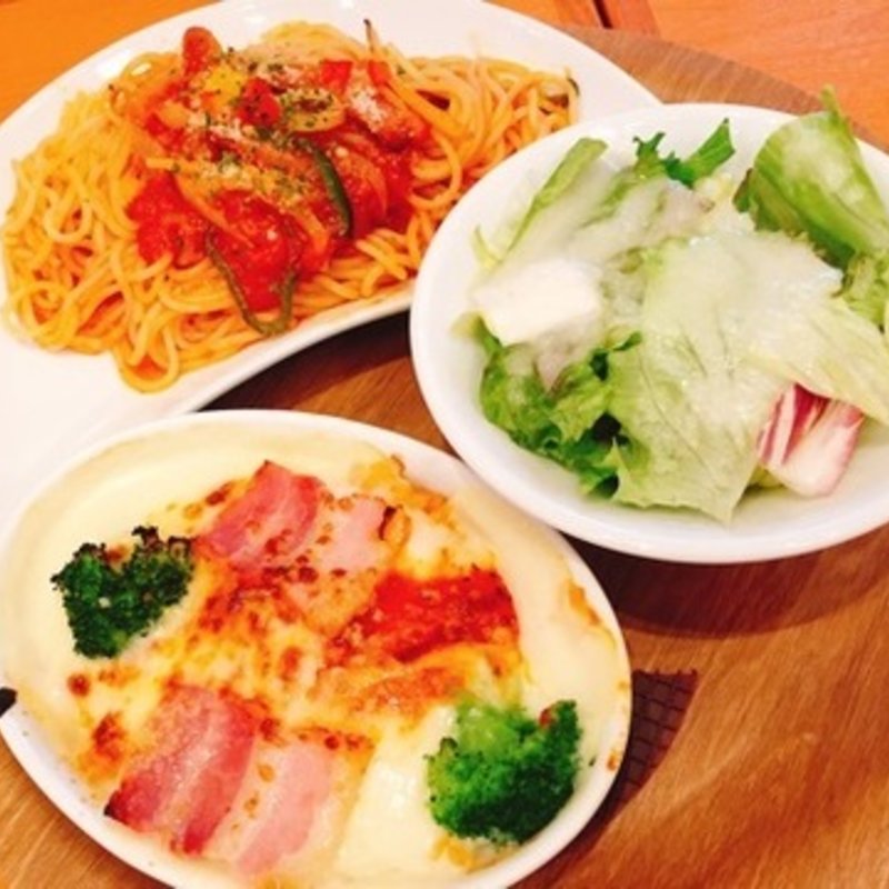 パスタ＆ライスグラタン(EggEggキッチン イオンレイクタウン店)