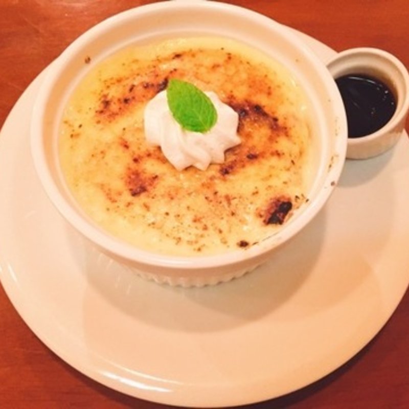 スイートポテトのブリュレパンケーキ(エッグスカントリー)