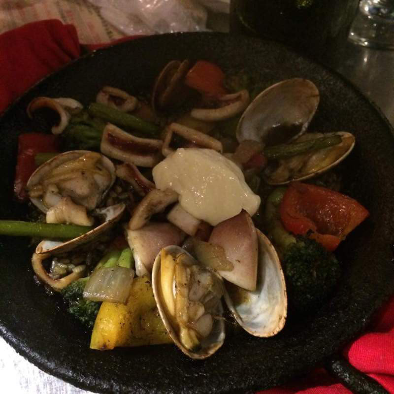 イカスミのパエリア(EL・BARCO （エル・バルコ）)