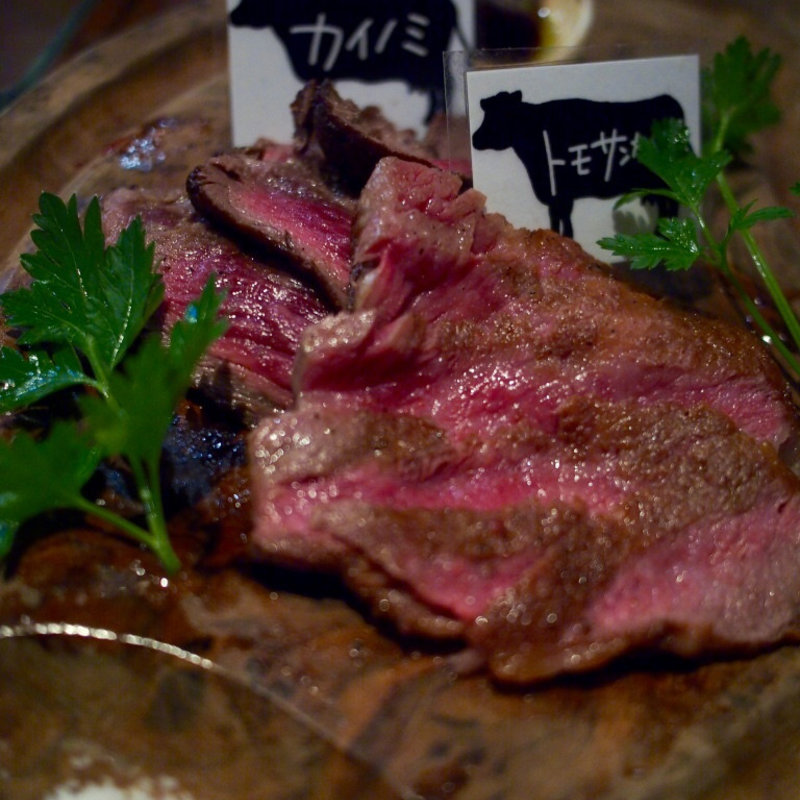 山形県産A4ランク尾花沢牛希少部位ステーキ(ESOLA Shibuya )