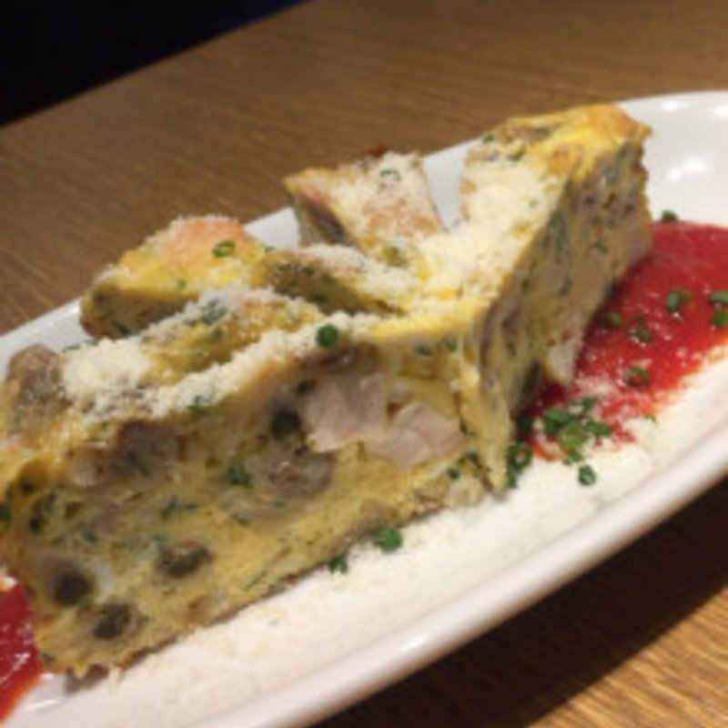 シーフードスパニッシュオムレツ(Fish Market丸秀)