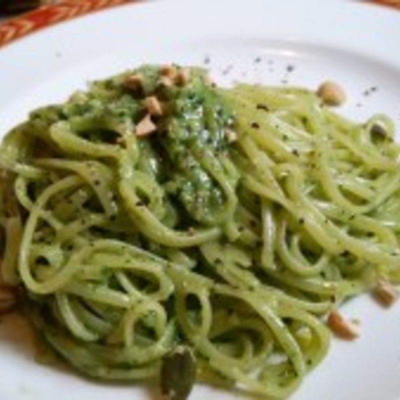 植物性パスタセット ジェノベーゼ(Cafe Fleur)