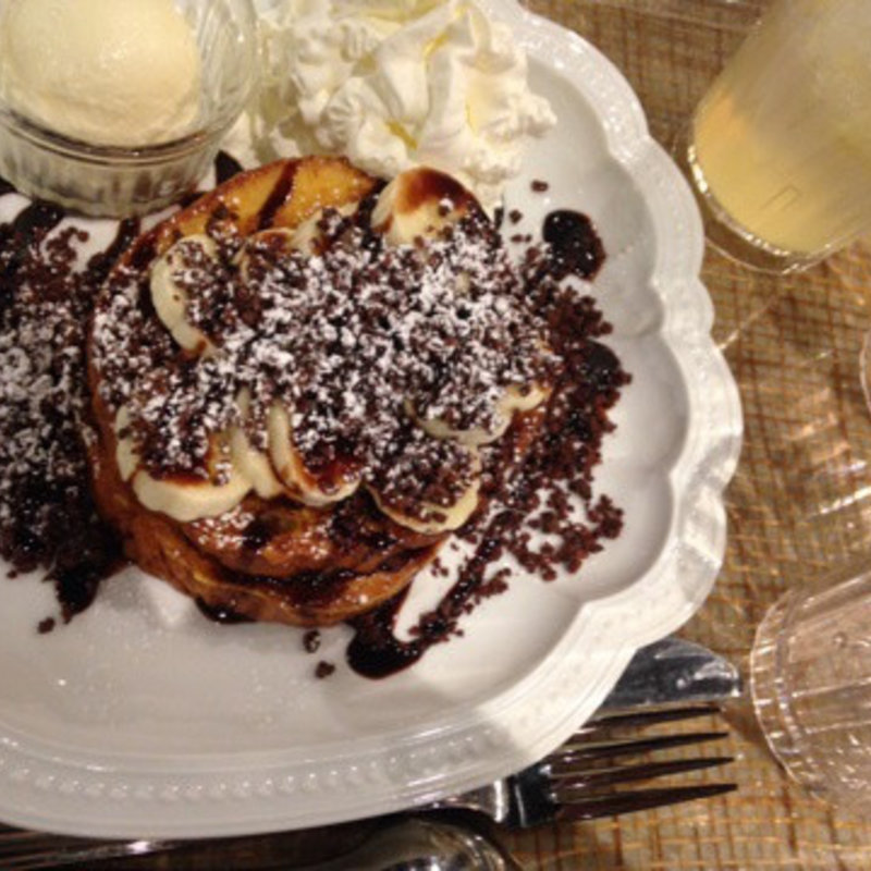 バナナチョコとレモネードのセット（ランチパスポートメニュー）(FrenChu)