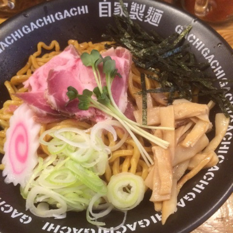 イベリコ油そば 大盛(油そば専門店GACHI)