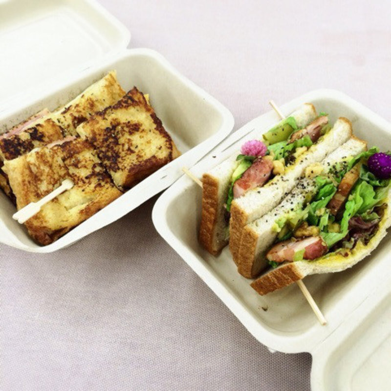 フレンチトースト&ハムチーズ(garten)