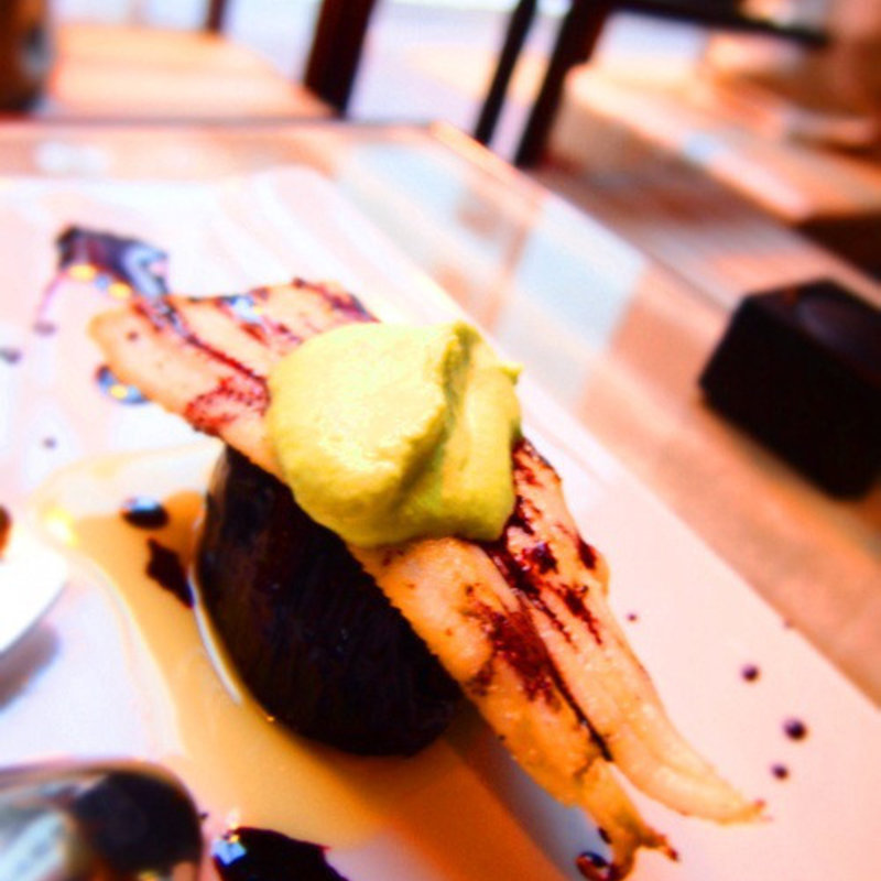 アナゴと賀茂なすのワインソース(GODDESS （ゴッデス）)