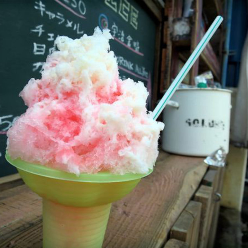 カシスオレンジ＋練乳(播戸商店・GOLDEN ICE)