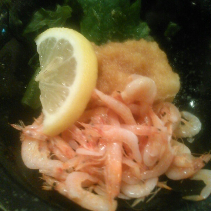 釜あげ桜エビおろしぽん酢(スタンドGONTa)