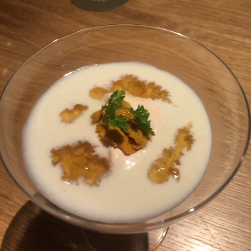 パプリカジュレと雲丹仕立て(GRANDHOURS (グランアワーズ))