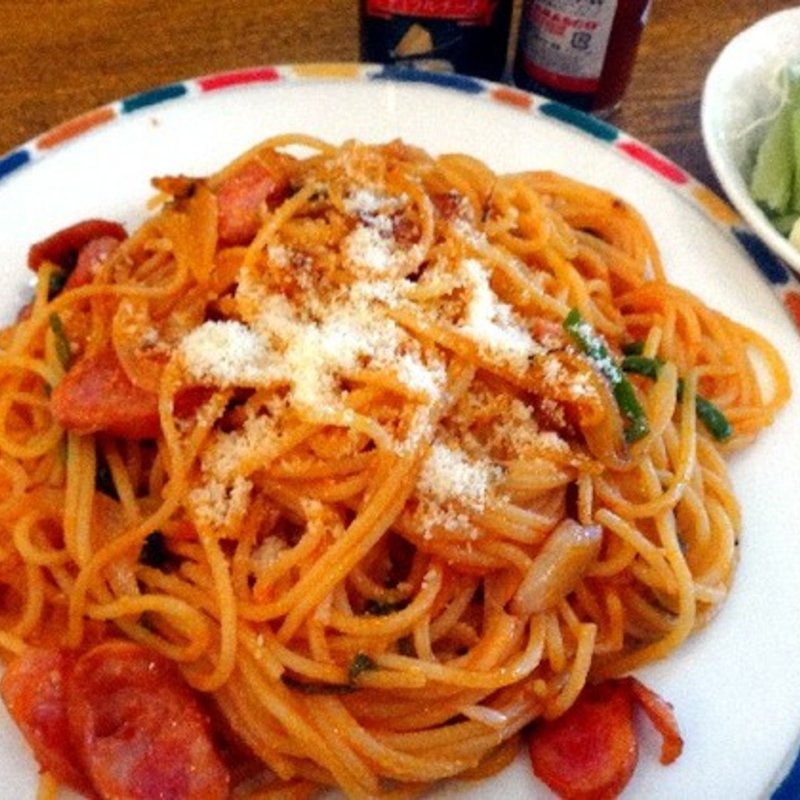 パスタセット（ナポリタン）(グリルアンドティー ドラゴン （GRILL&TEA DRAGON）)