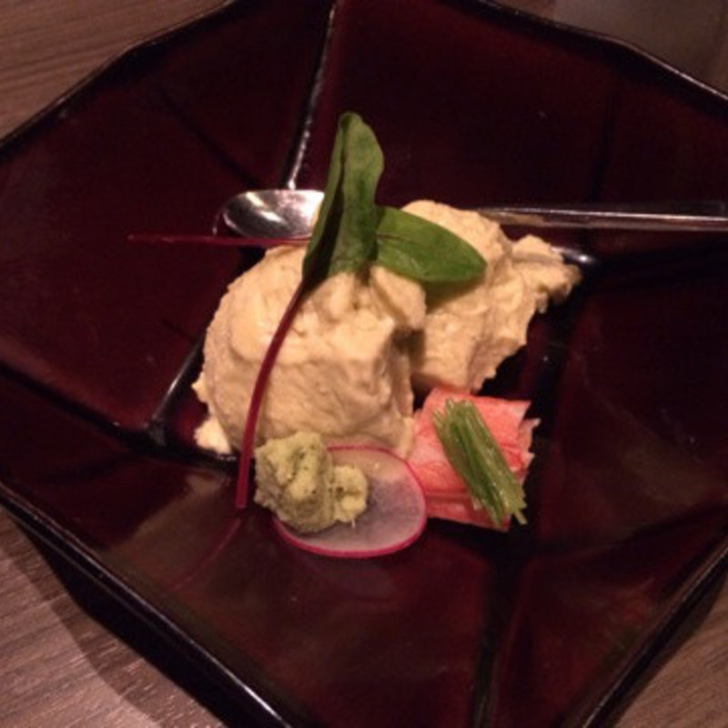 アボカドの茶碗蒸し(HARI THE TOKYO SUSHI BAR)