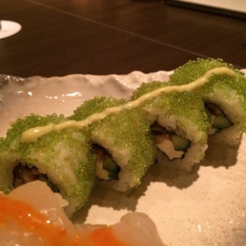 鰻チーズロール(HARI THE TOKYO SUSHI BAR)