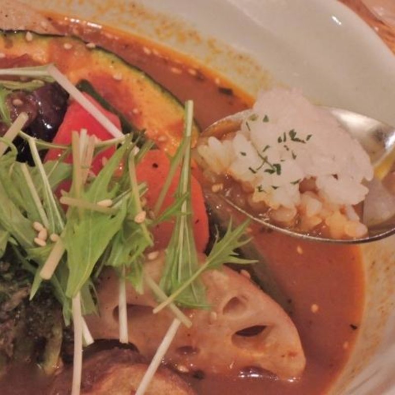 ベジタブルカリー(ヒリヒリ オオドオリ hirihiri OH! DoRi スープカリー)