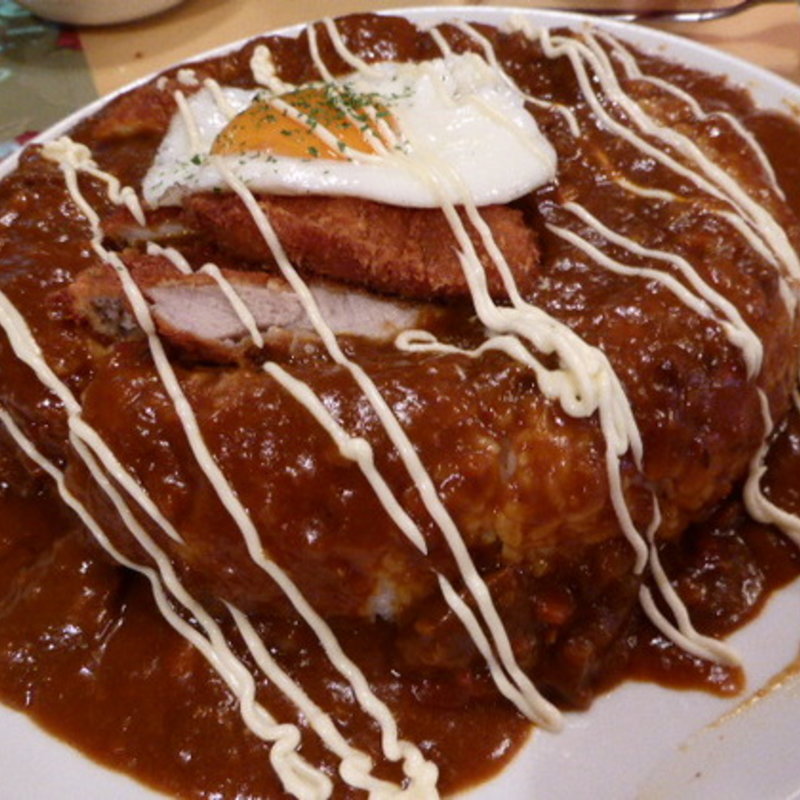 びっくりカツカレー(HOF Brau)