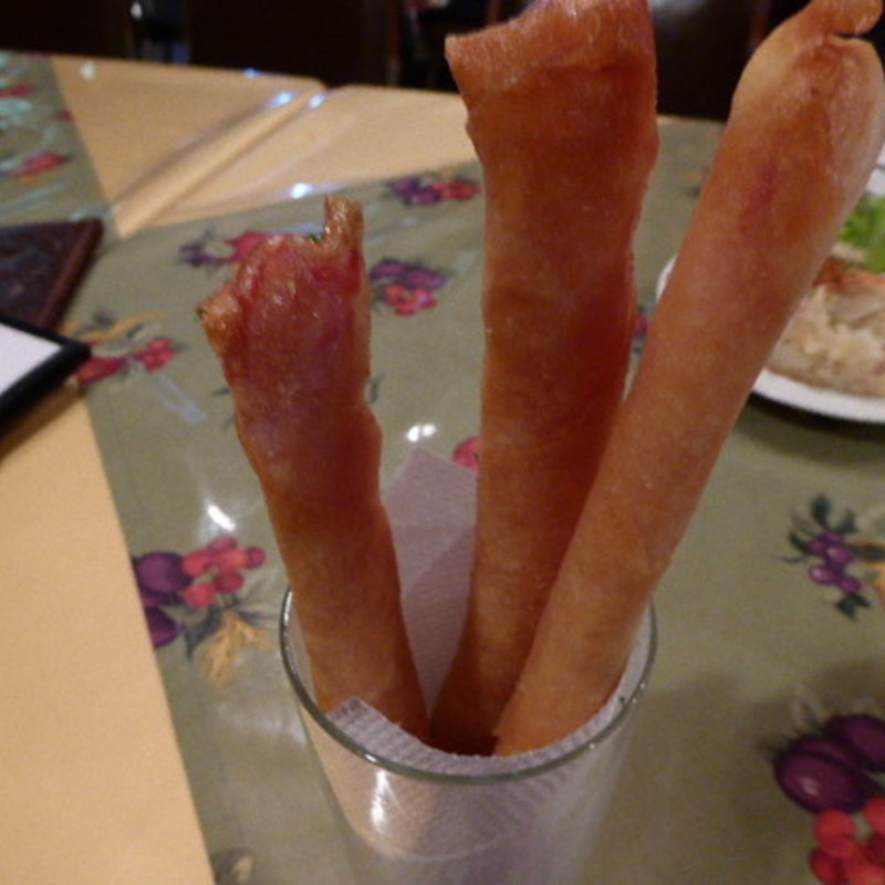 ベーコンの春巻き(HOF Brau)