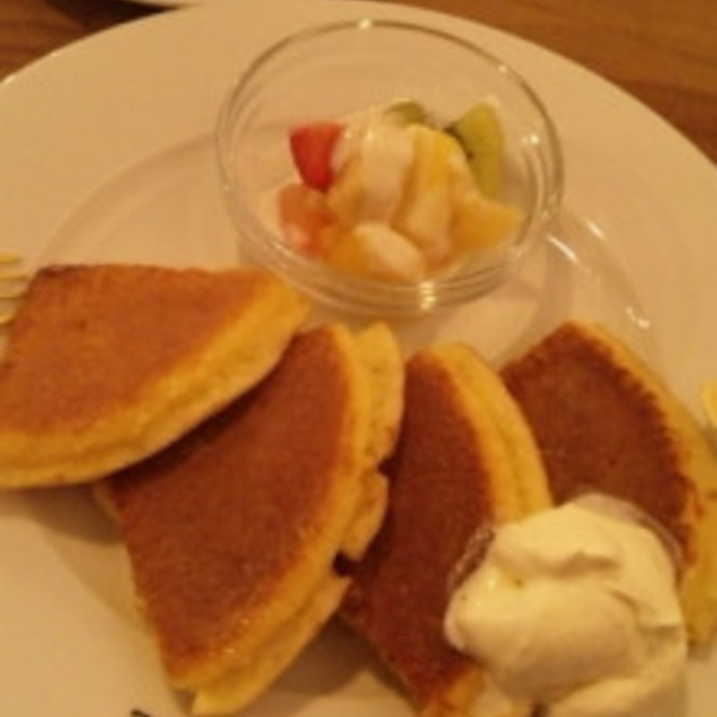 モーニング　フレンチセット(ホットケーキ つるばみ舎)