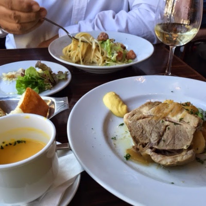 豚のコンフィ（ランチセット）(Huit （ユイット）)