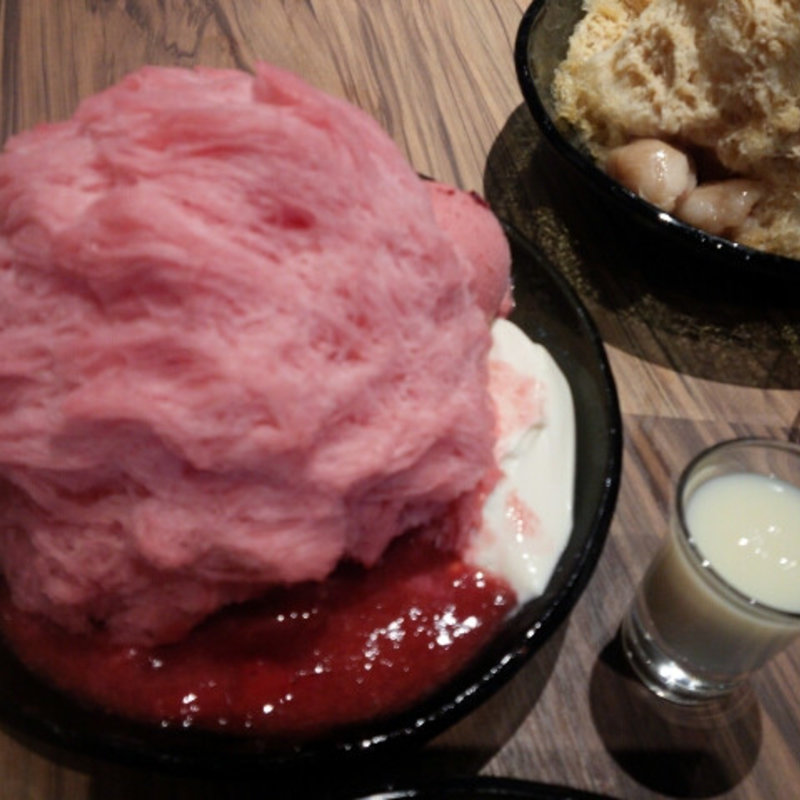 イチゴかき氷(ICE MONSTER OMOTESANDO （アイスモンスター）)