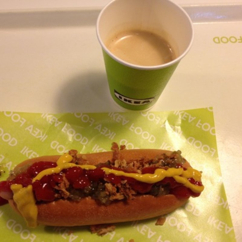 ホットドッグセット(IKEA鶴浜)