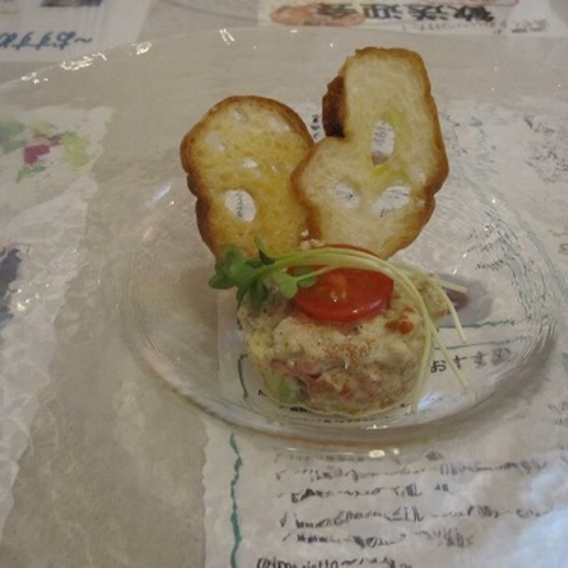 せいこ蟹のタルタル　ブルスケッタ添え(iL bosco（イル・ボスコ）)