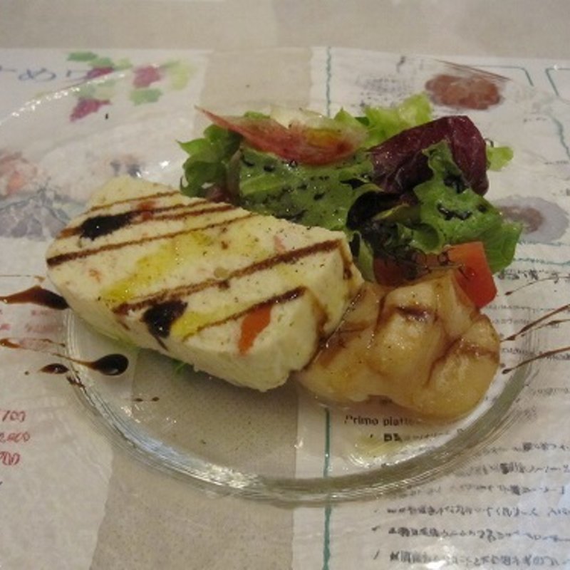 せいこ蟹のムースと北海道産ホタテのサラダ(iL bosco（イル・ボスコ）)