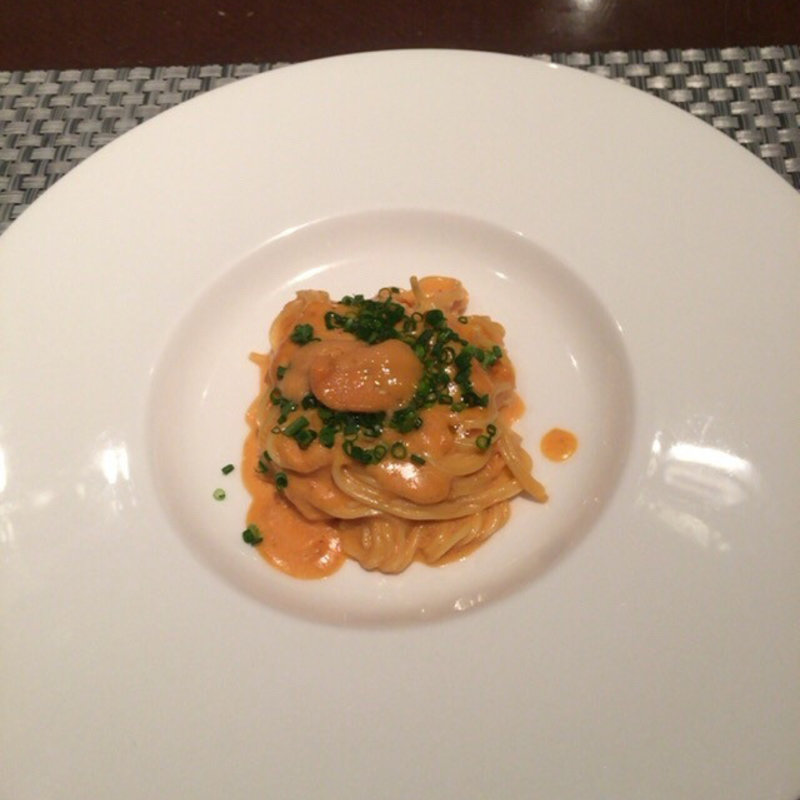 うにのトマトクリーム(イル・ソーニョ)