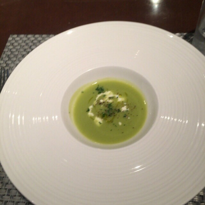 ソラマメのポタージュ(イル・ソーニョ)