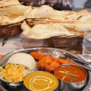 スペシャルランチ(インド料理屋JAGA 新丸子店)