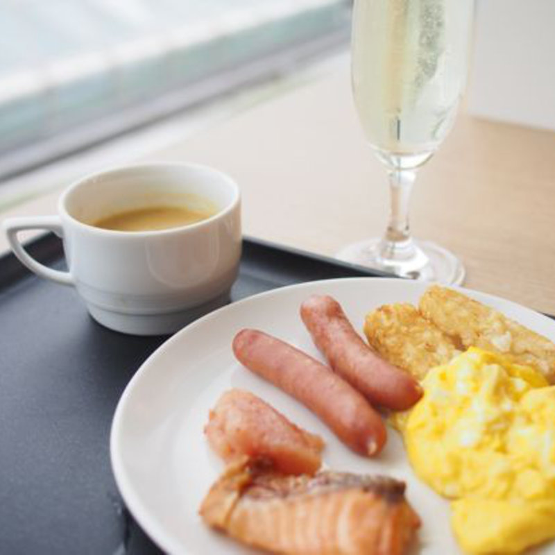 朝食メニュー(JALサクララウンジ 羽田空港国際線 （ジャルサクララウンジ）)