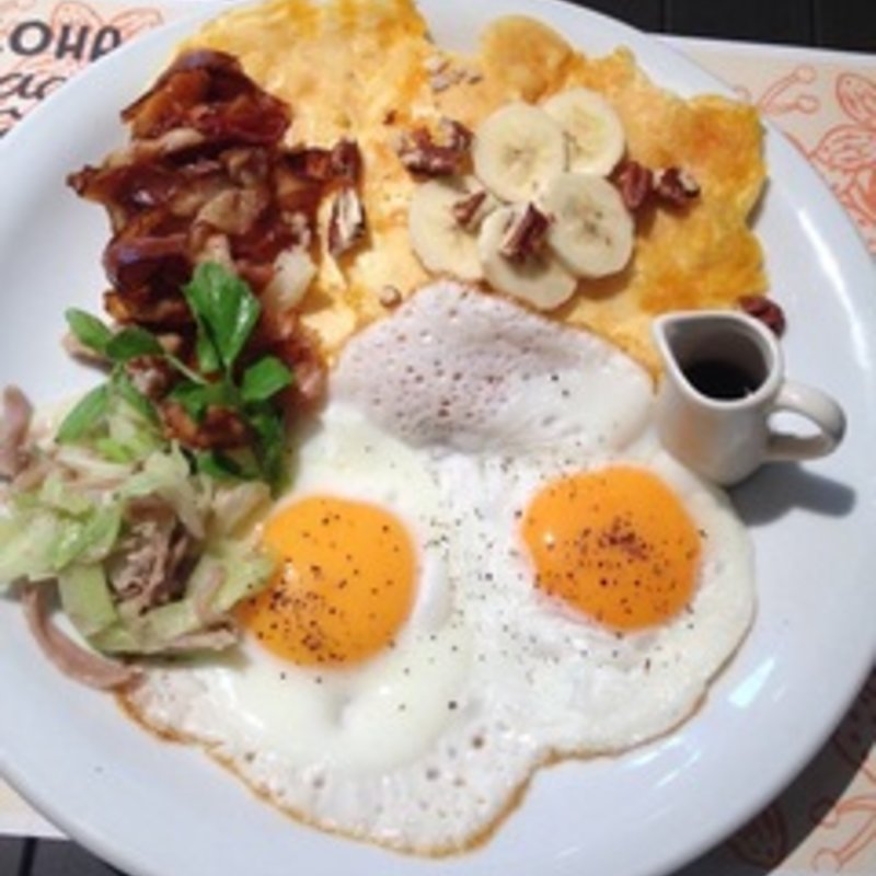 マッケンチーズパンケーキ(JSパンケーキ)