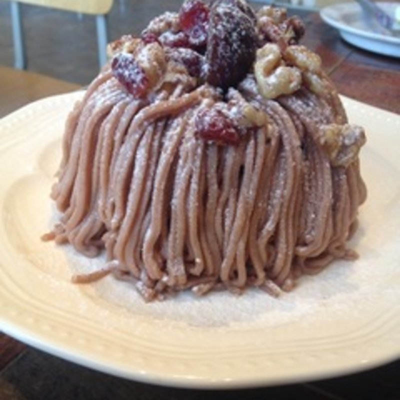 モンブランパンケーキ(JSパンケーキ)