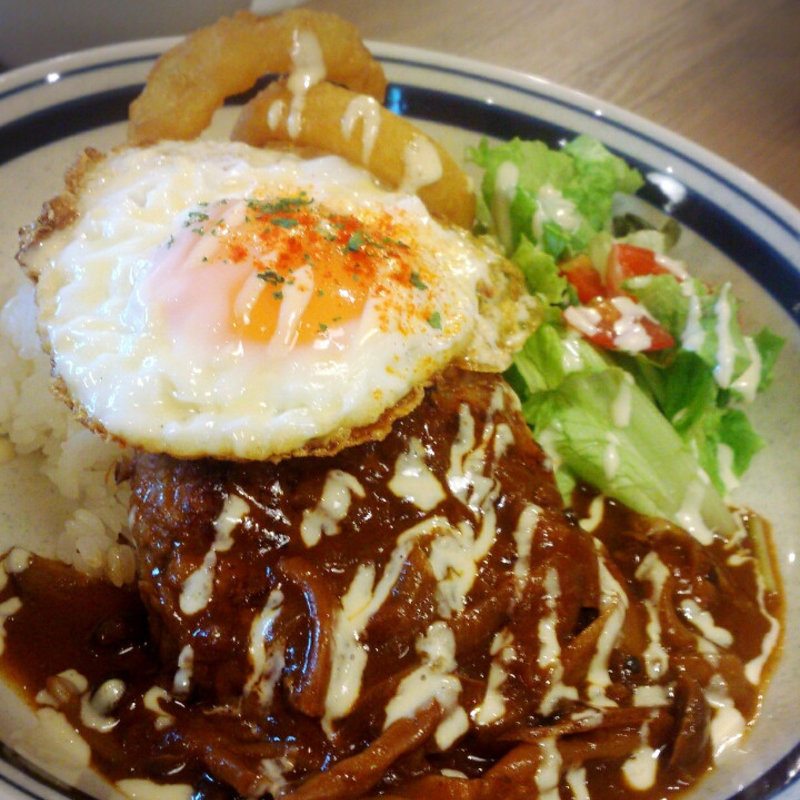 ロコモコ(kawara CAFE)