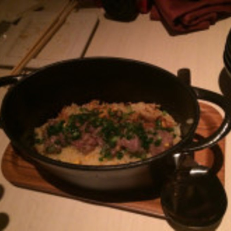 霜降りカルビのココット焼き飯(KICHIRI柏店)