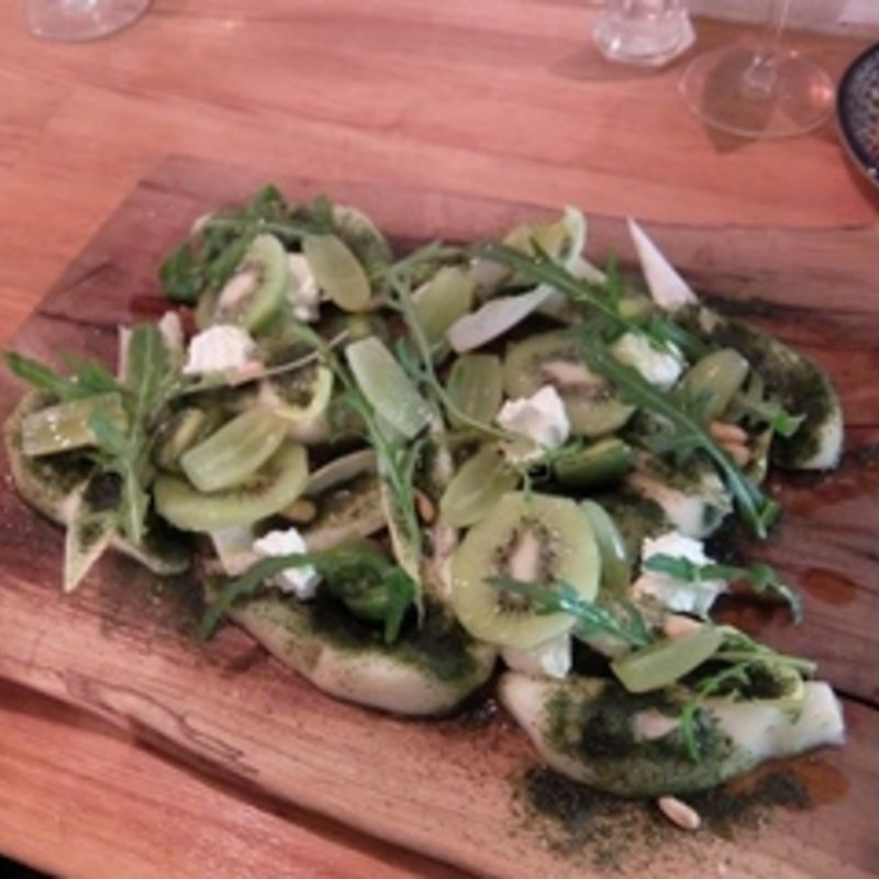 秋のカプレーゼほんのり抹茶風味(創作中華料理 胡椒饅頭 ＫＩＫＩ)