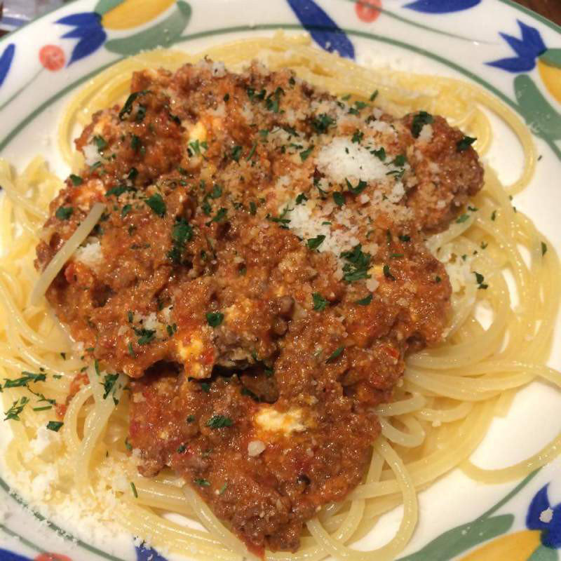 ラグーボロネーゼスパゲッティー(Pizzeria Osteria la ROCCIA)