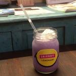 ブルーベリーバナナスムージー(Lavi Ande Cafe 上中居店)