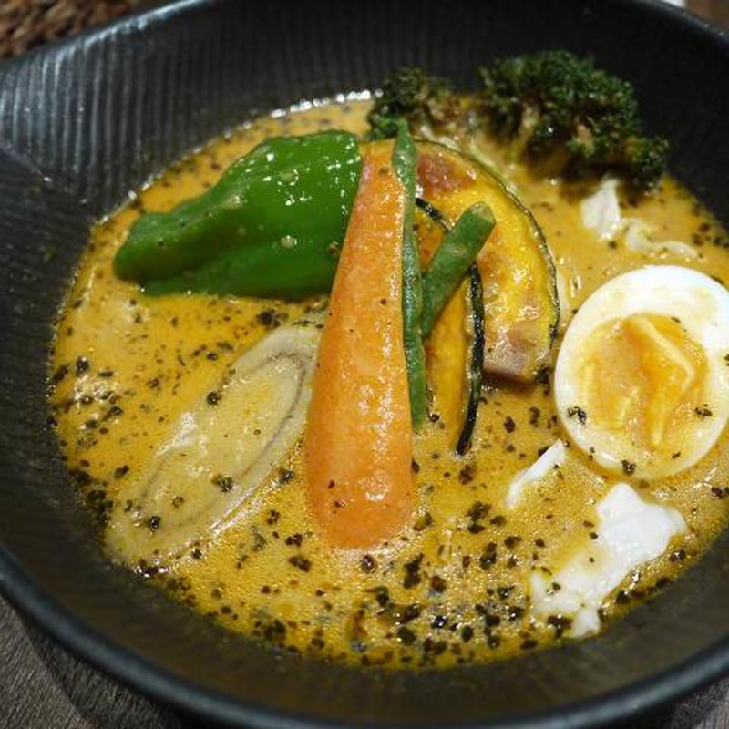 野菜のスープカレー（ココナッツスープ）(lavi(ラビ) 新千歳空港店)