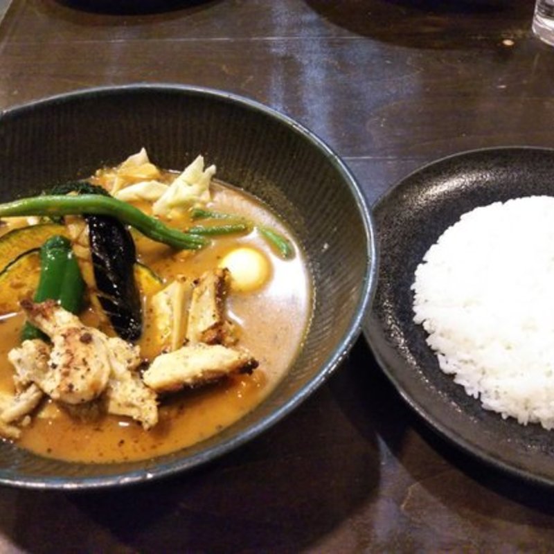 こりこり肉付きヤゲン軟骨to野菜カレー(lavi)