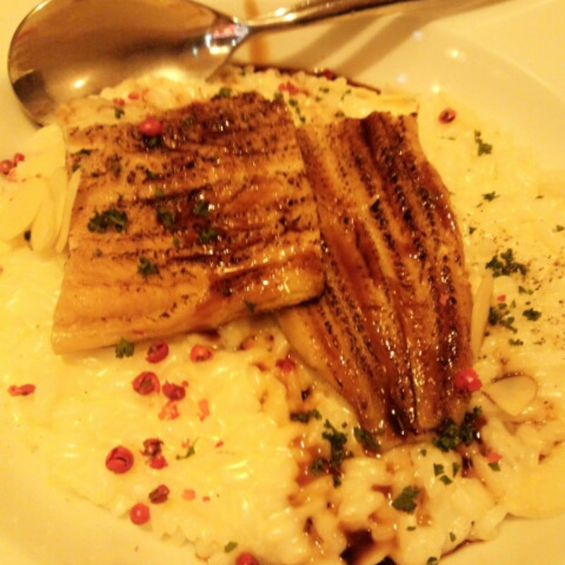 穴子のリゾット(MARE di SAKAI)