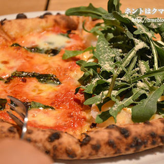 マルゲリータ&小エビとリコッタチーズのピザ(maru （マル）)