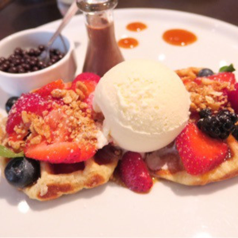 ワッフル(MAX BRENNER CHOCOLATE BAR)