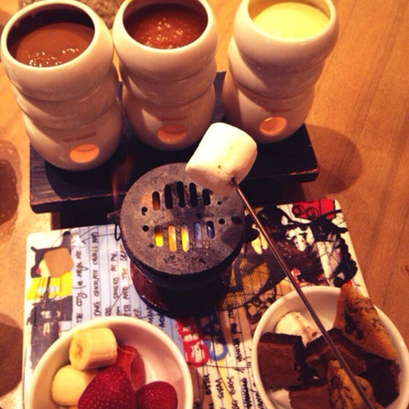 クラシックヨーロピアンフォンデュ(MAX BRENNER CHOCOLATE BAR表参道ヒルズ)