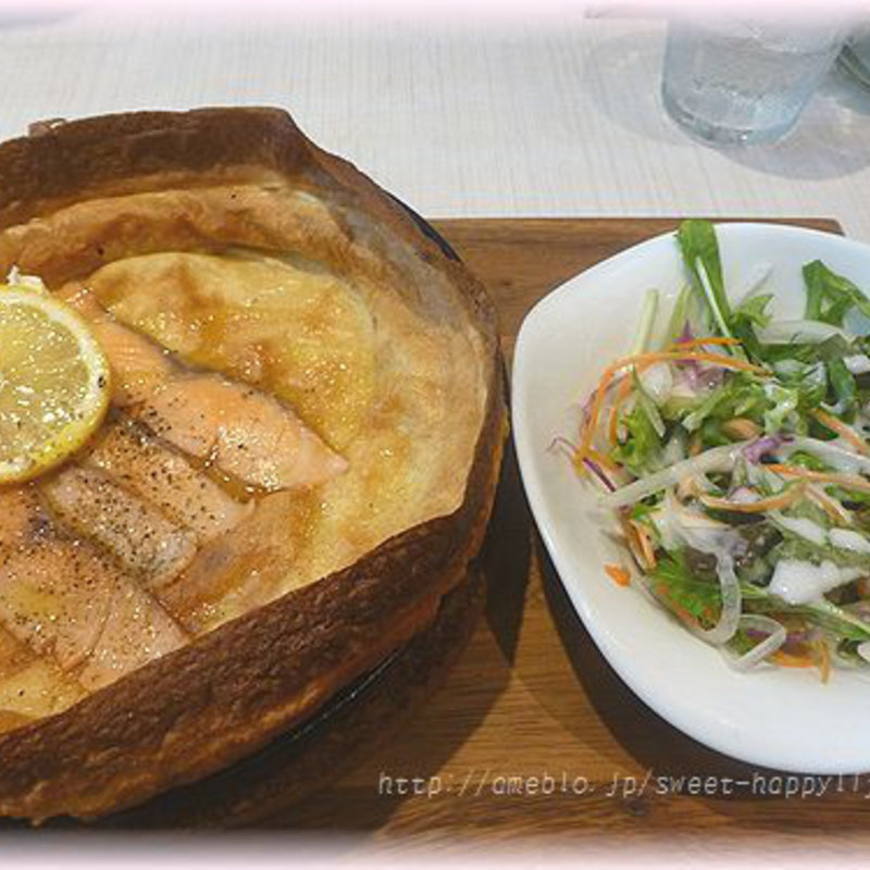 サーモントクリームチーズノパンネクック(MIZUcafé PRODUCED BY Cleansui （ミズカフェ プロデュース バイ クリンスイ）)