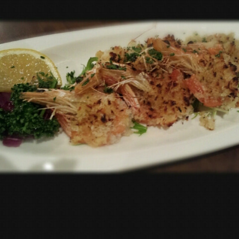 エビの香草パン粉焼き(モン・ペット・クア)